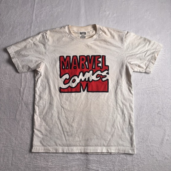 Uniqlo Other - Uniqlo Marvel Comics‎ Jason Polan Beige Short Sleeve Shirt Men's Medium